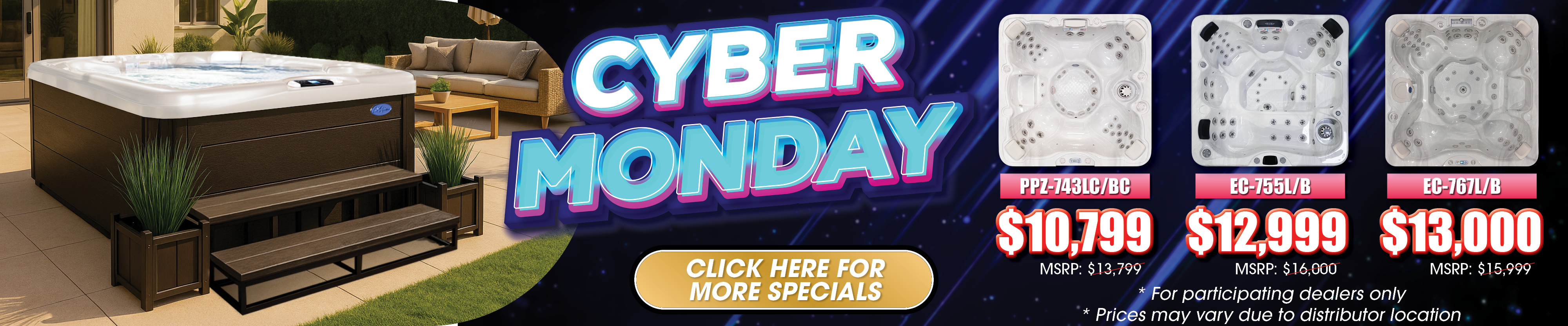 Calspas hot tub being used in a family setting - Gunnison